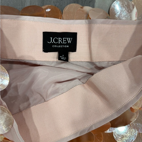 J. Crew Copper Disc Mini Skirt - Picture 3 of 3